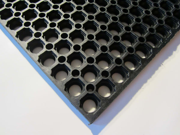 Wash Bay Mat with Holes